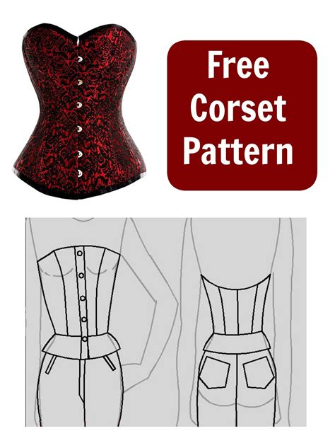 corset sewing pattern free